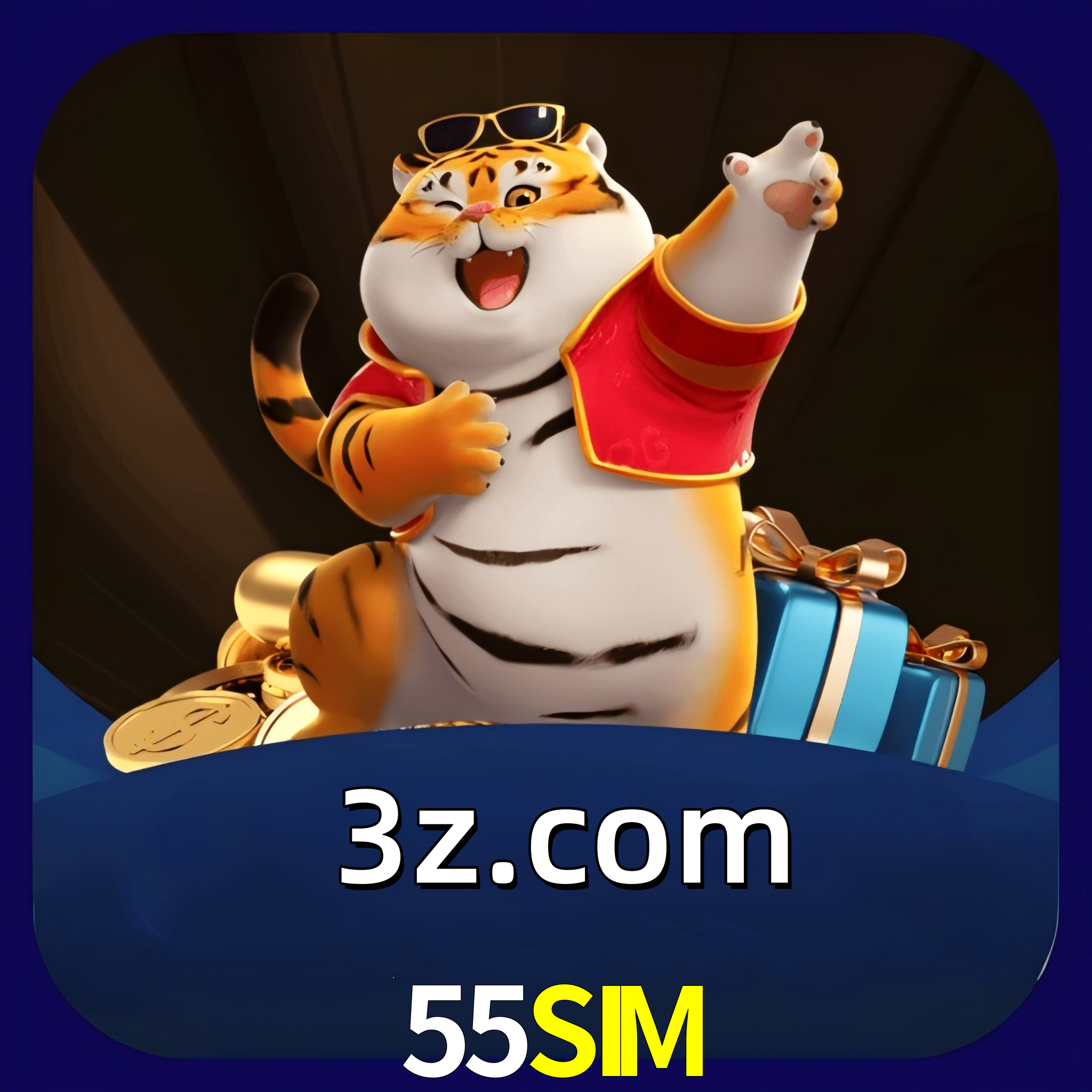 55SIM logo